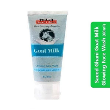 Saeed Ghani Goat Milk Glowing Face Wash (60ml)